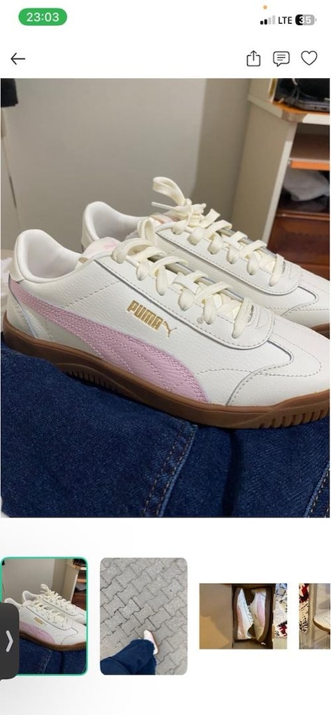 puma kadın ayakkabı 40numara