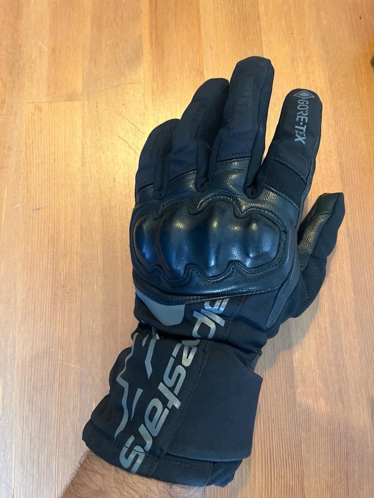 Apinestars gore-tex wt4 kışlık motosiklet eldiveni - 5