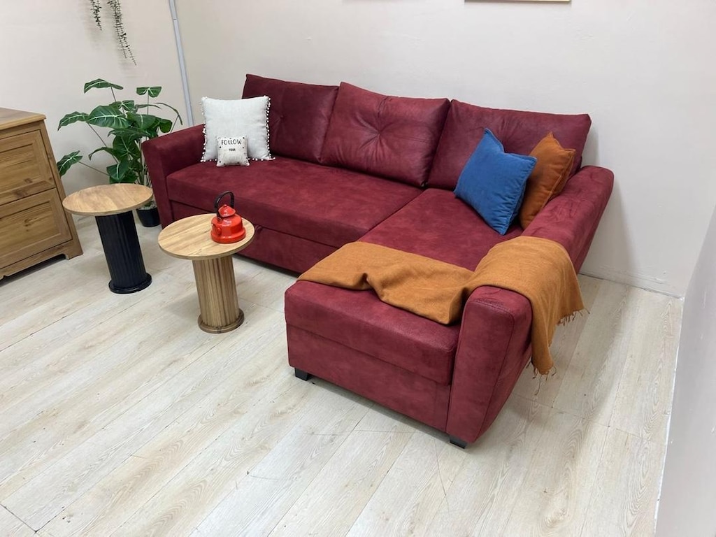 IKEA FRİHETEN SIFIR KAPLAMA YATAKLI BAZALI L KÖŞE KOLTUK KANEPE - 3
