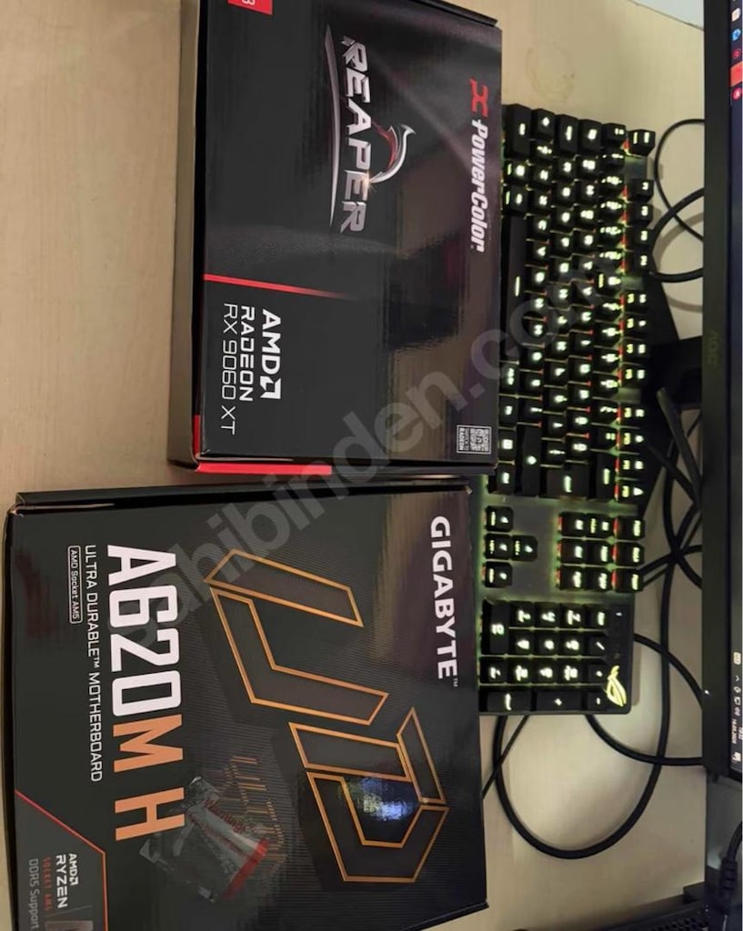 9060XT 16GB / AMD Ryzen 5 7500F / DDR5 Garantisi Devam Etmekte - 8