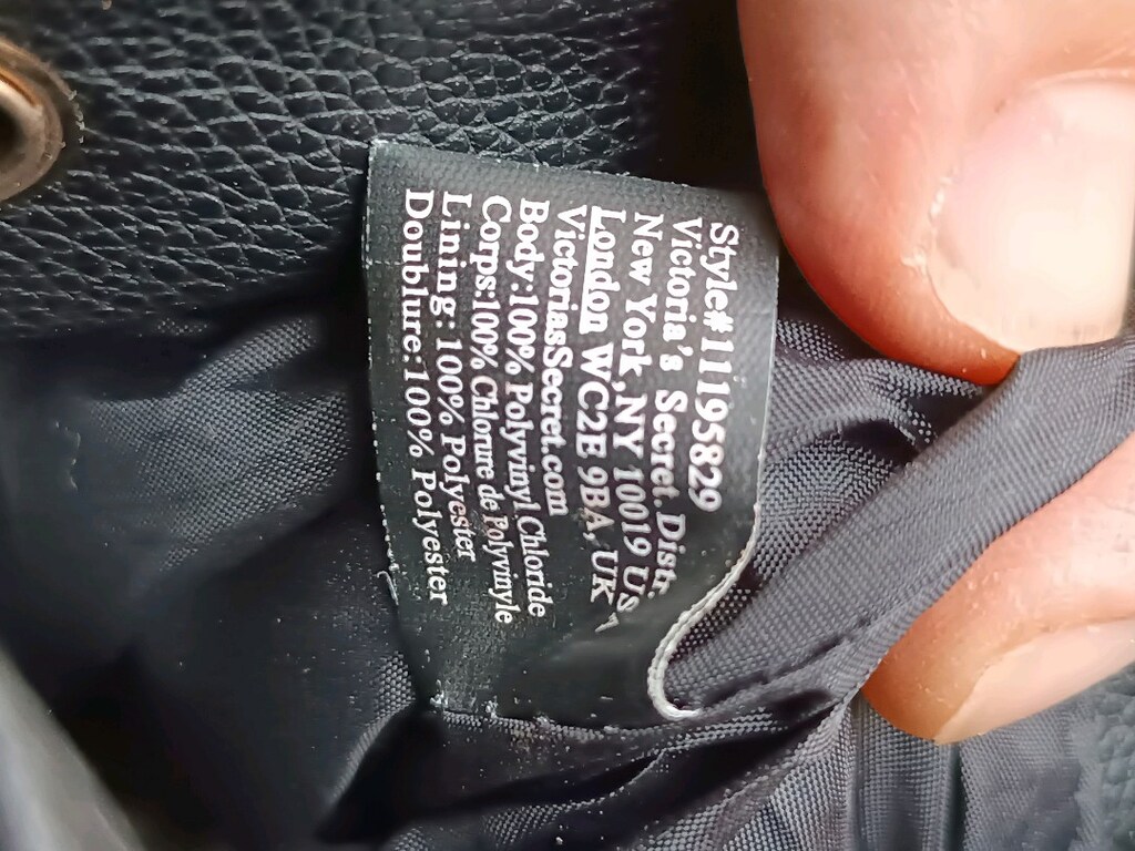 Victoria Secret parfüm çantası, yeni siyah. - 6