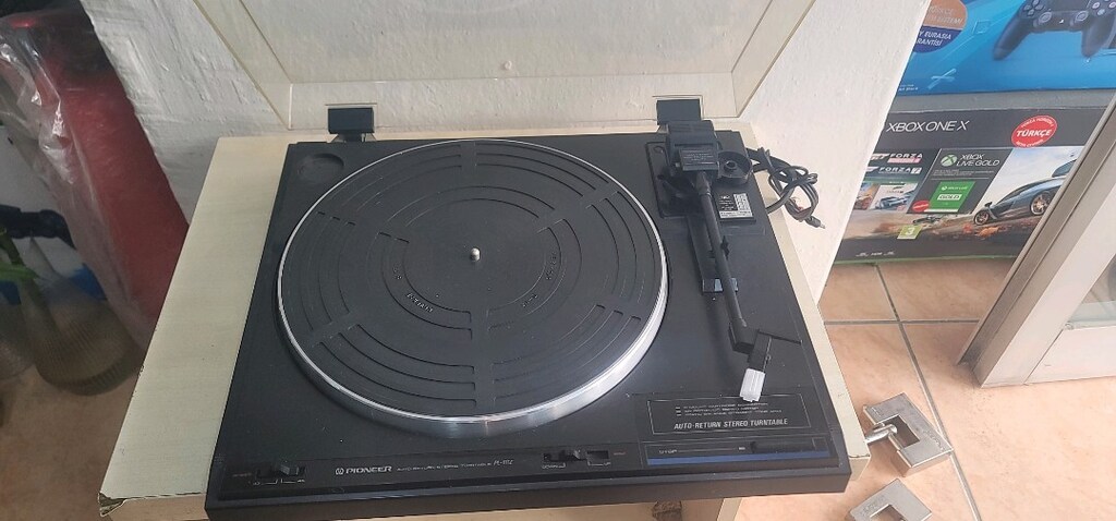 pioneer pl-111z pikap auto return steryo turntable