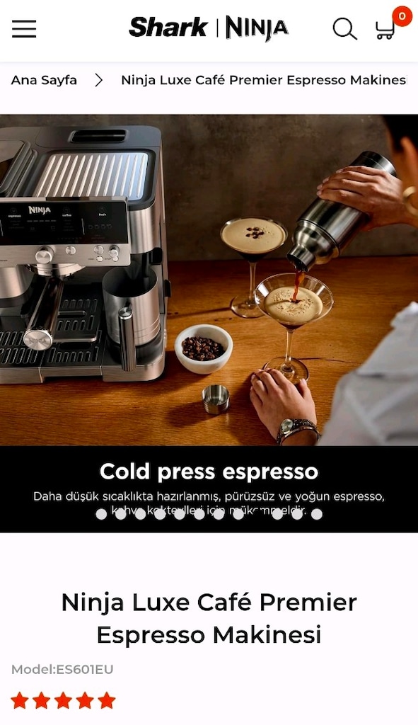 Ninja Luxe Café Essential Espresso Makinesi - 10