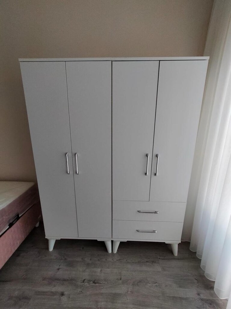 4 kapılı gardrop elbise dolabı - 3