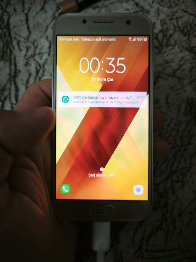 Samsung A3 2017 yasal Tr cihaz bataryasiz - 4