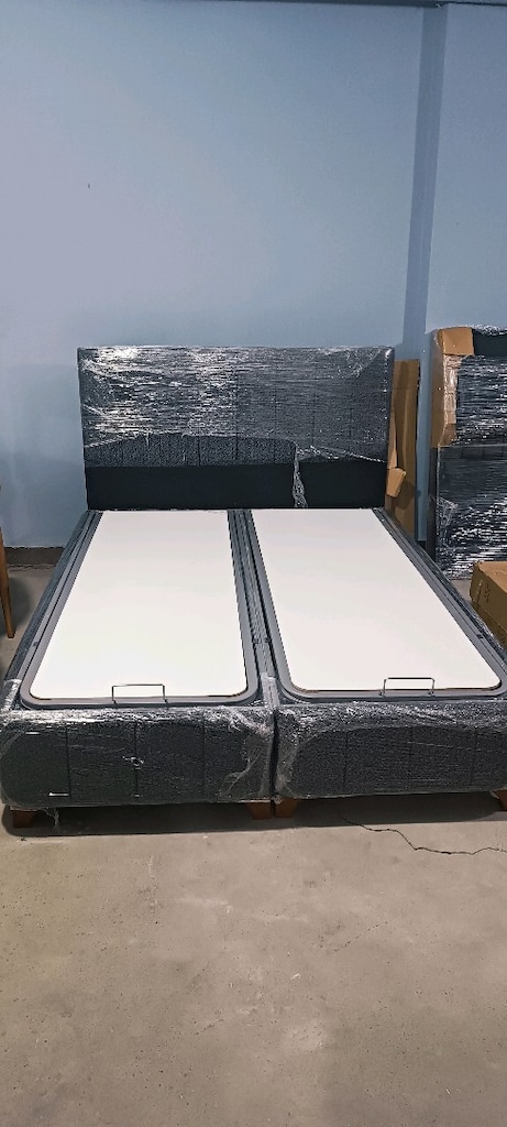Uygun ve kaliteli solit Çift kişilik baza yatak başlık - 4