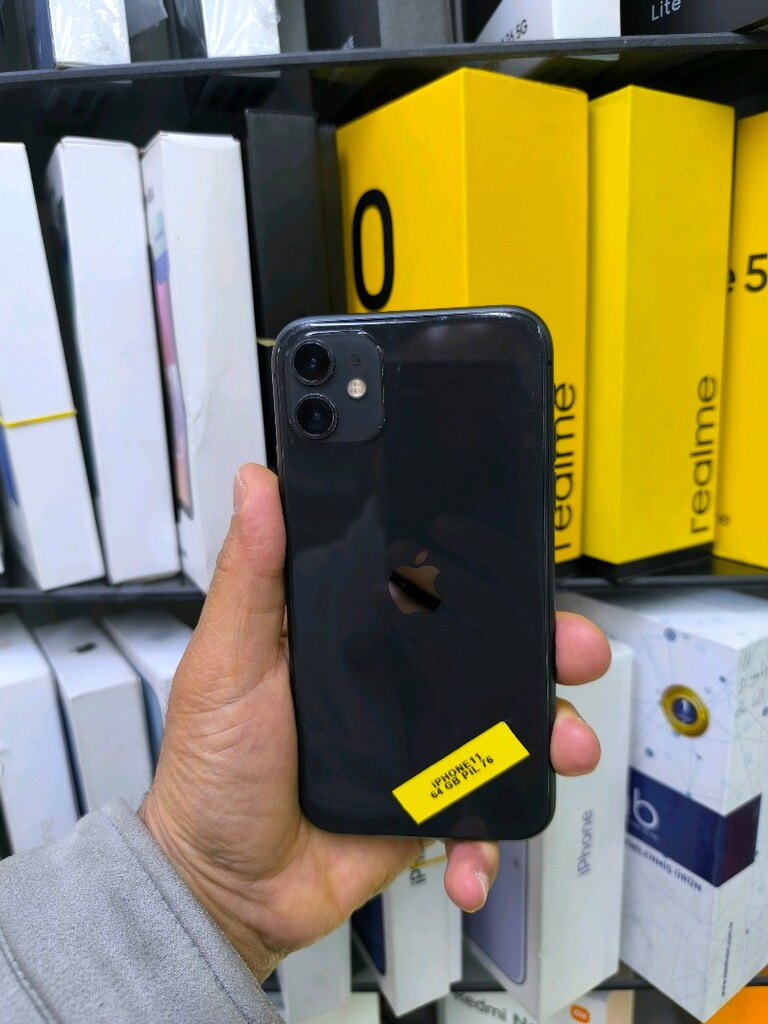 İPHONE 11 64 GB BLACK PİL 76 KUTULU FATURALI - 3