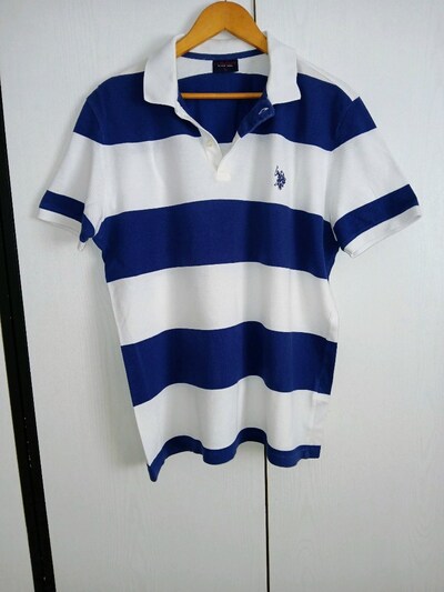 U.S POLO ASSN ÇİZGİLİ T- SHIRT XL