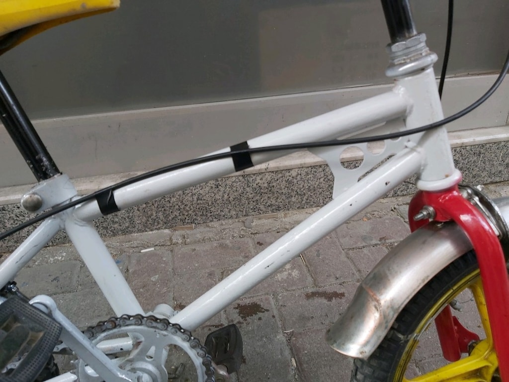 Beyaz bmx 16 jant çocuk bisikleti 5 7 yaş için - 8