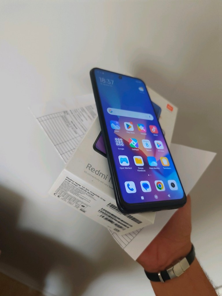 REDMİ NOTE 10 5G 128 GB TR CİHAZI KUTULU FATURALI - 5
