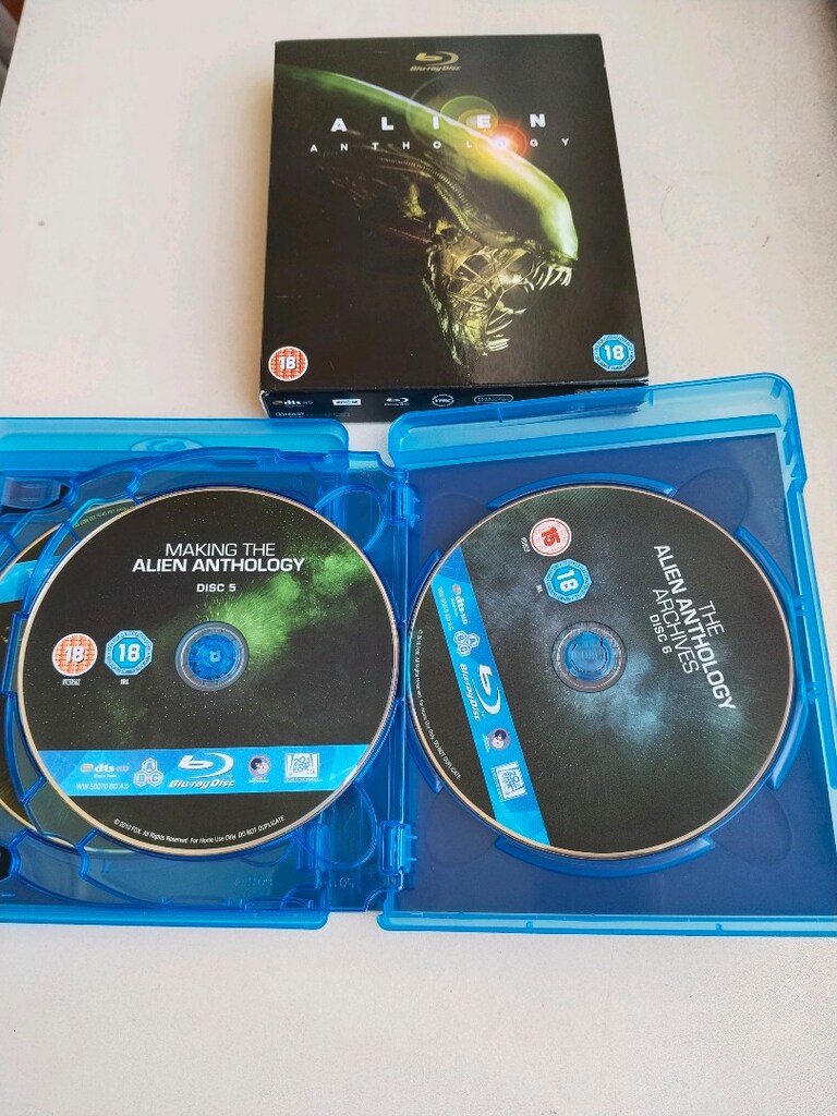 orijinal ALİEN Blu ray film seti - 4