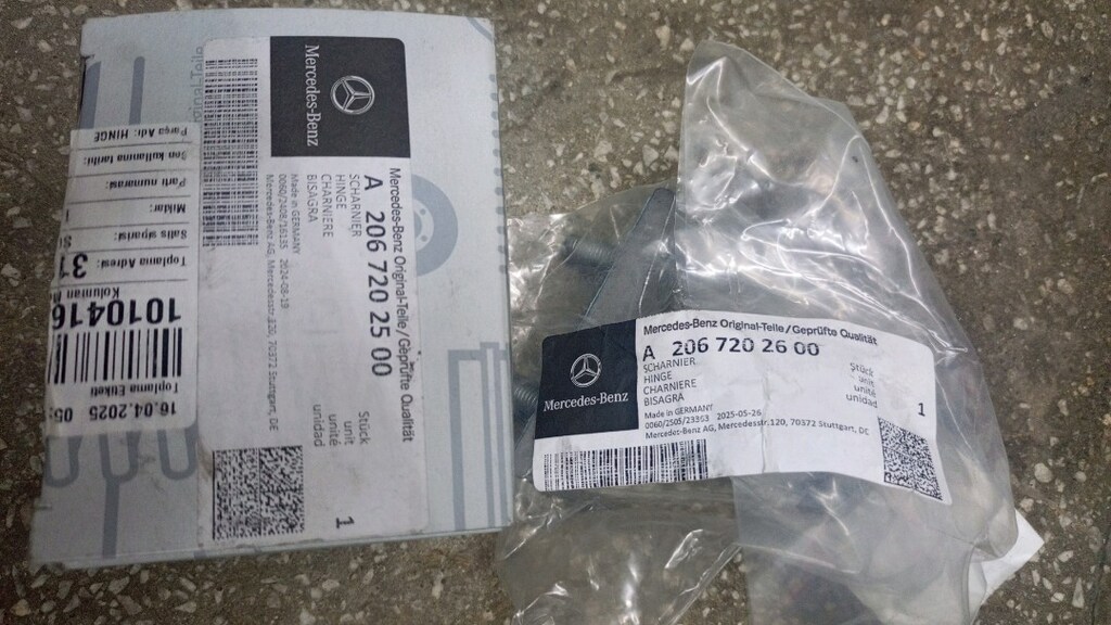 mersedes kapı menteşe sol on c200 yeni kasa - 6