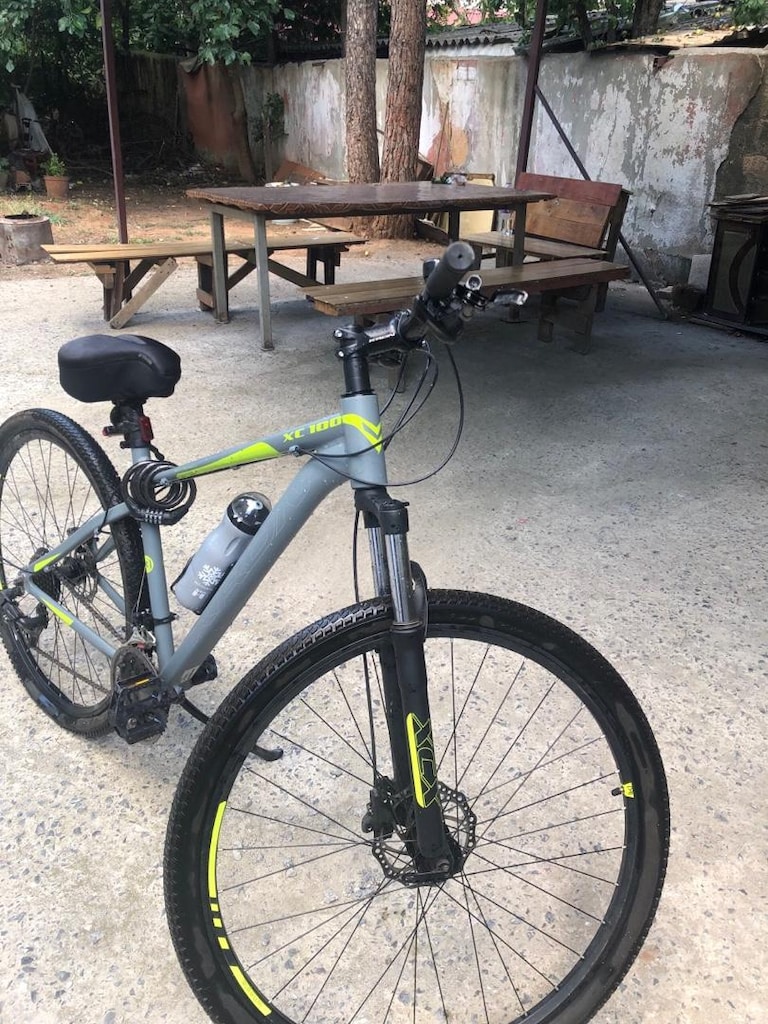 xc100 kron marka yeni gibi dağ bisikleti - 2