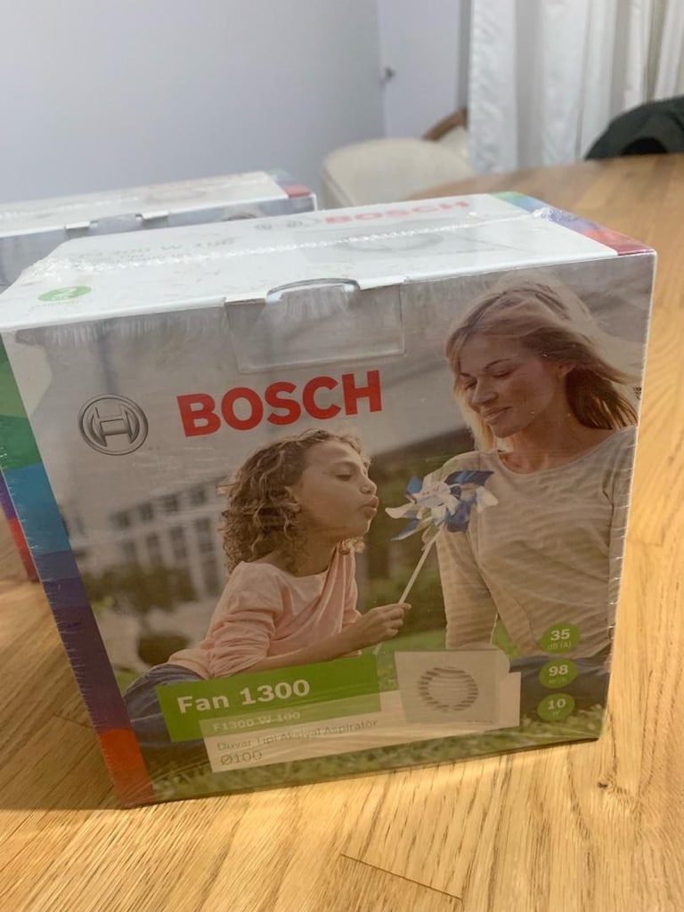 Bosch Duvar Tipi Aksiyal Aspiratör