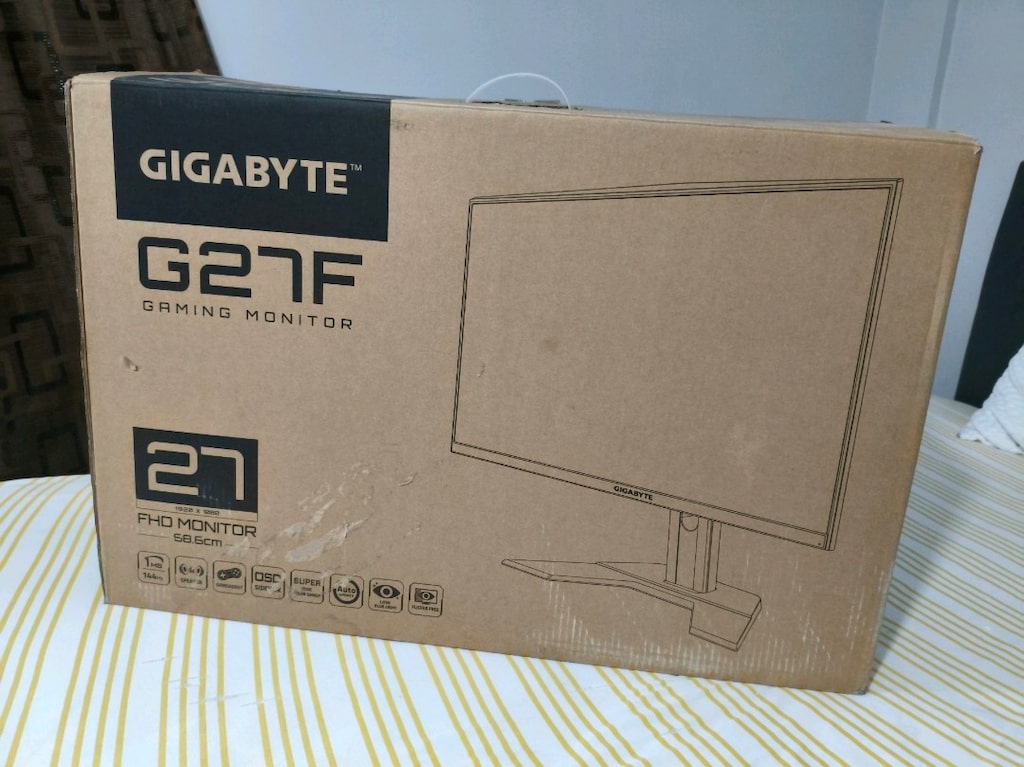 GIGABYTE G27F 27" FULL HD 144 HZ IPS GAMING MONİTÖR - 5