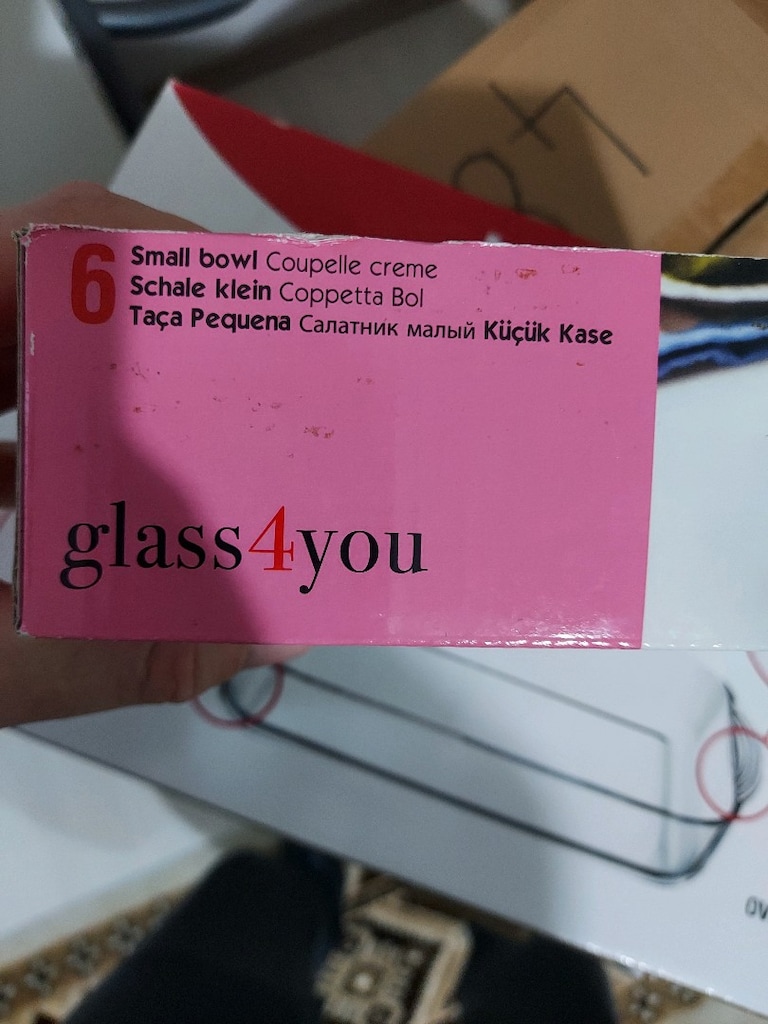 Paşabahçe Üretimi G4U Vira 6'lı Cam Kase" - 3