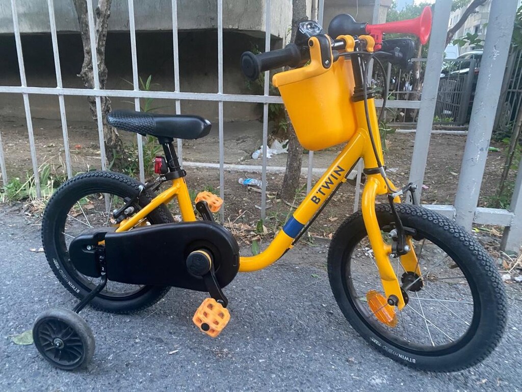 Discover 500 btwin 14 İnç Jant 3-7 Yaş 2'si 1 Arada Denge ve bisiklet - 2
