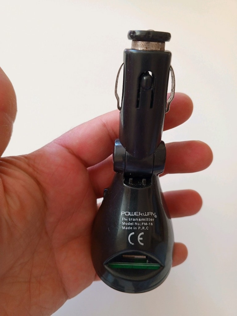 Powerway FM transmitter (parça niyetine - 4