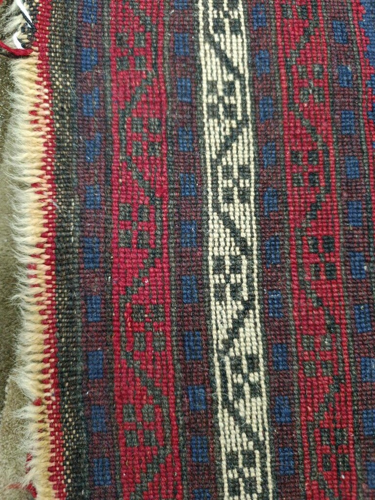yağcıbedir el dokuma yün hali 60+ yillik - 9