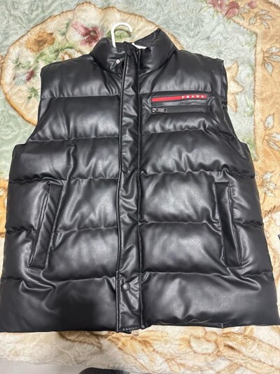 Prada deri ceket hiç giyilmedi