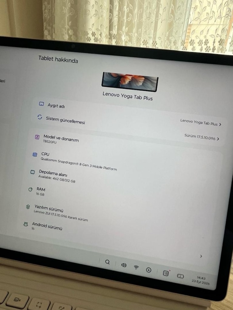 Lenovo tablet klavye ve kalemli - 5