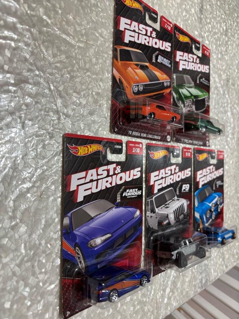 Hot Wheels Fast Furious 2022 Yurtdışı Uzun Kart 5 Araç - 3