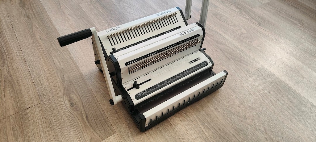 Tel Spiral Ciltleme Makinesi Lamiess Ww2500A 2:1 Ve 3:1