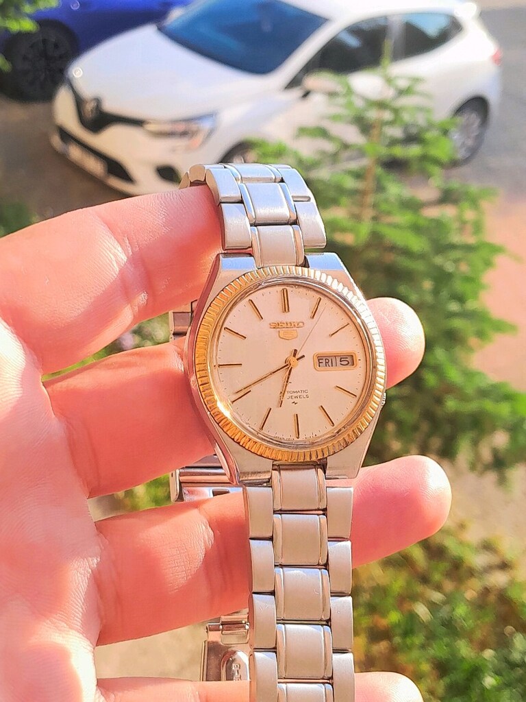 ALTIN KAPLAMA ROLEX BEZEL SEİKO OTOMATİK 7019 KOLEKSİYONLUK - 8