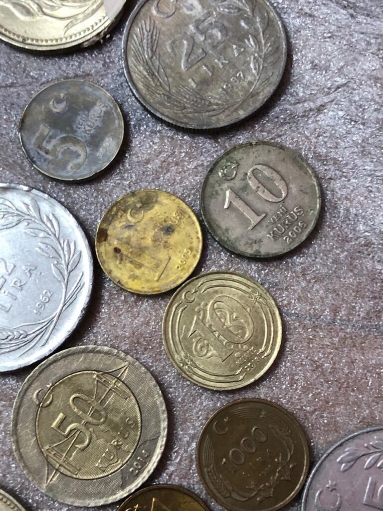 Koleksiyonerler için eski madeni para (Türk Lirası) - 3