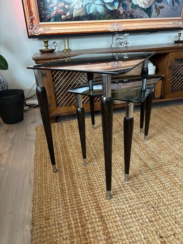 ikili cam sehpa takımı - 11