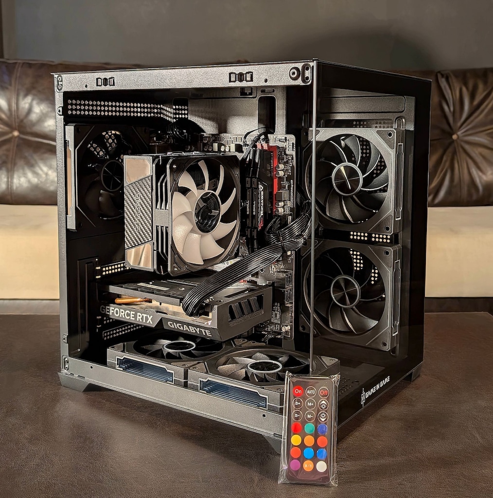 Gaming PC Oyuncu Masaüstü Bilgisayar Kasası RTX 4060 RYZEN İşlemci - 4