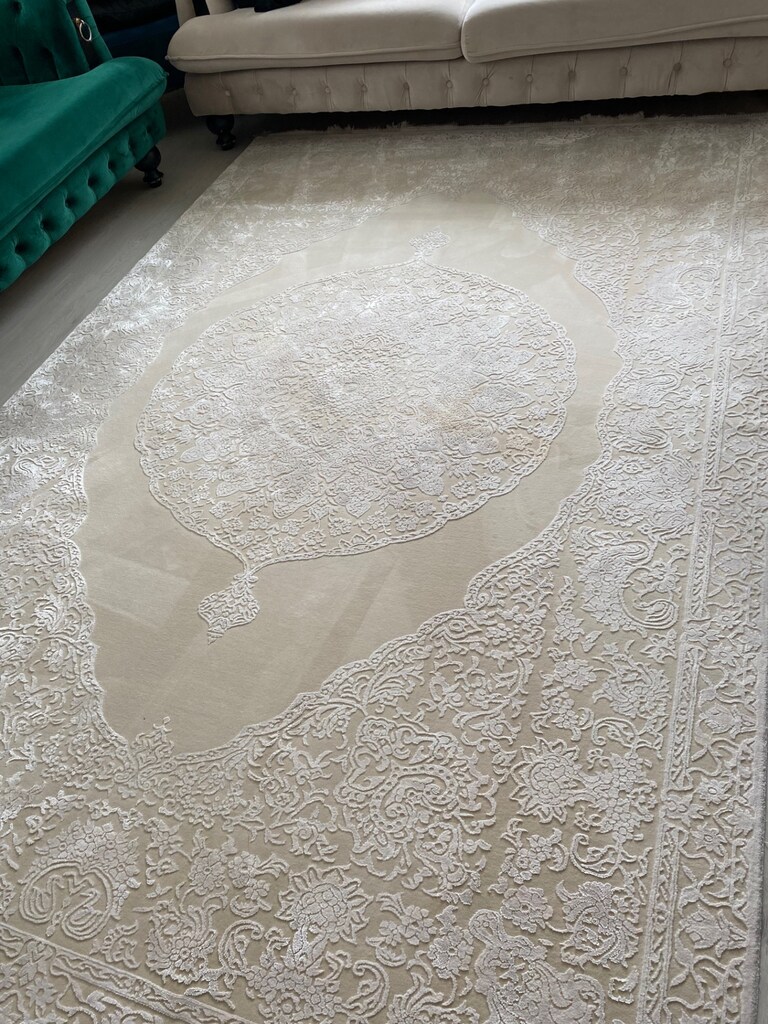 Ekru Bambu Halı - 3