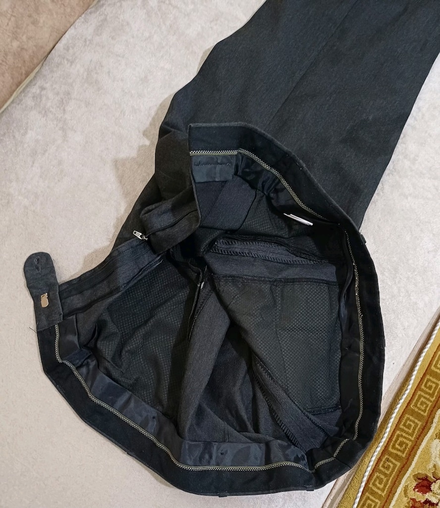 gri kumaş pantolon 52 beden
