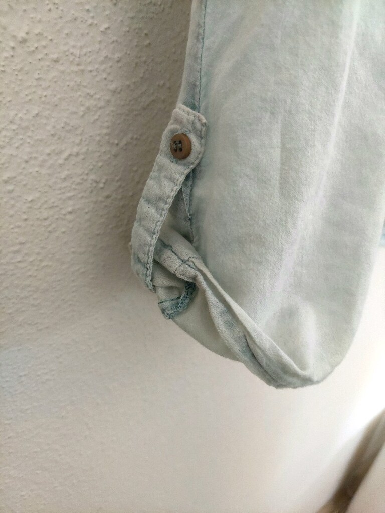 LEKE Jean bayan vual kumaş denim tunik - 6