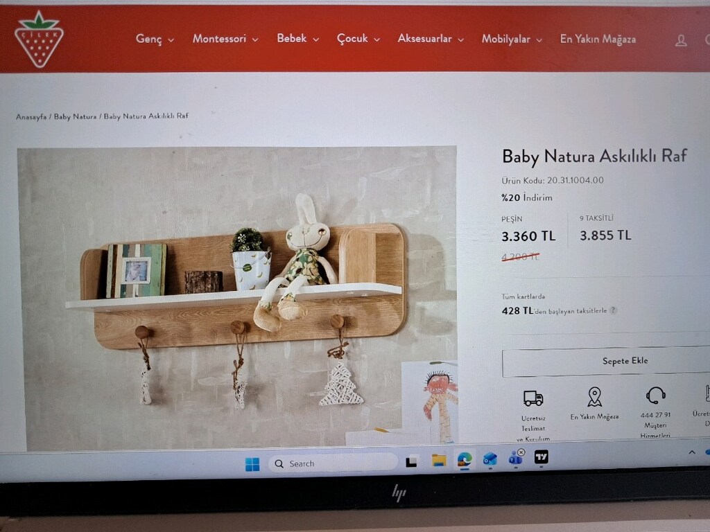 Büyüyen bebek karyolası ve şifonyeri - 11