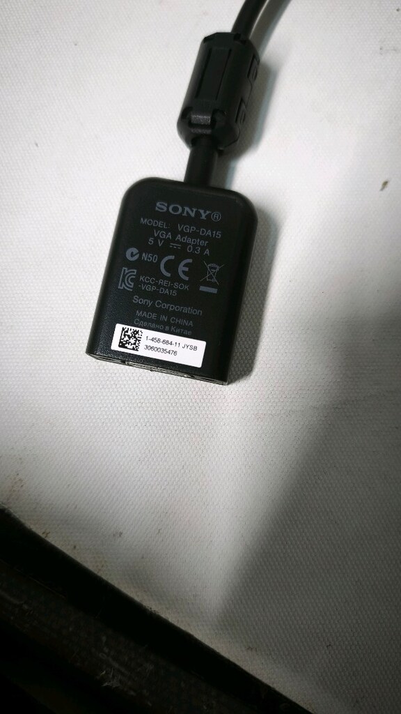 Sony Vaio VGP-DA15 HDMI - VGA Adaptörü (Orijinal Aksesuar) - 8