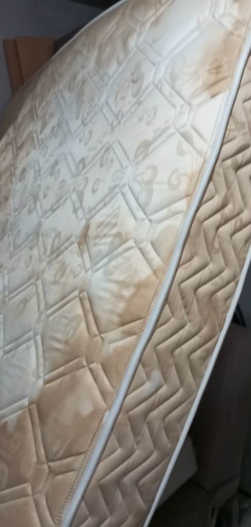 ÇİFT KİŞİLİK YATAK TEMİZ KULLANIŞLI 150X200CM EBADINDA PAZARLIKSIZ - 4