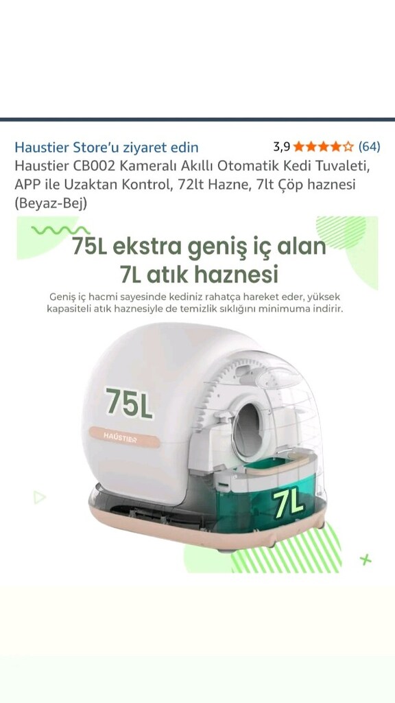 Akıllı kedi tuvaleti - 7