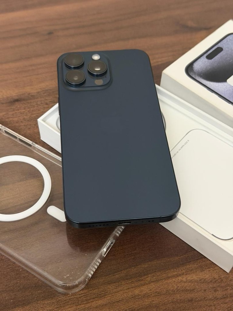 iPhone 15 Pro max 256 gb orjinal garantili seri tertemiz - 3