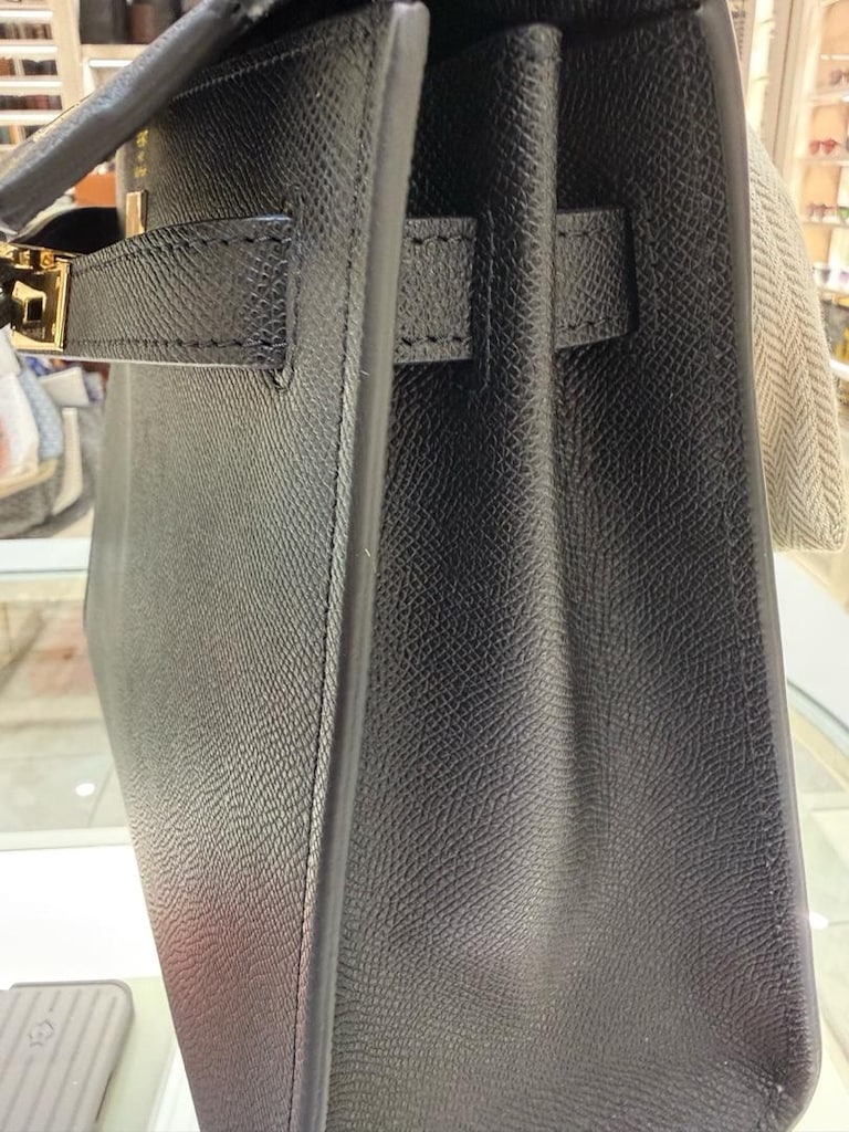 Hermès Kelly Siyah El ve Omuz Çantası - 12