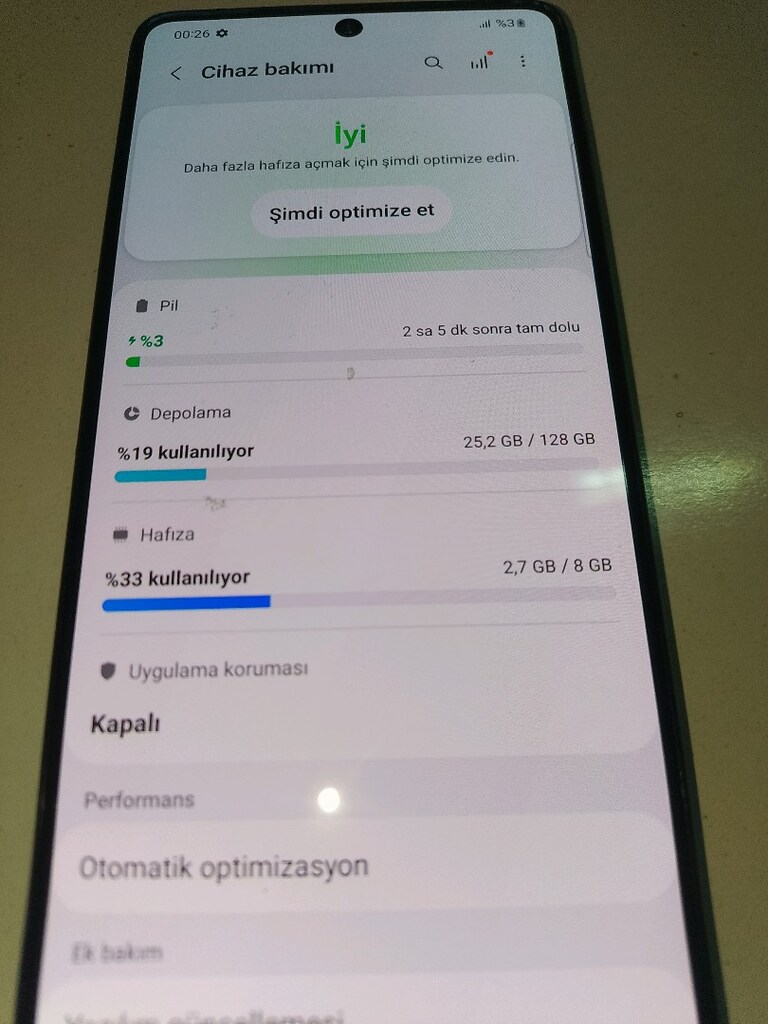 orjinal samsung A71 . 128 gb nfc li - 3