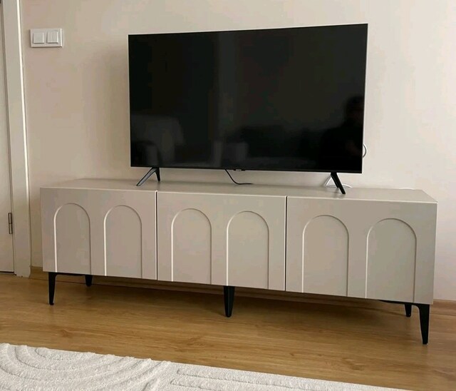 konsol tv ünitesi mebran mdf özel ölçü