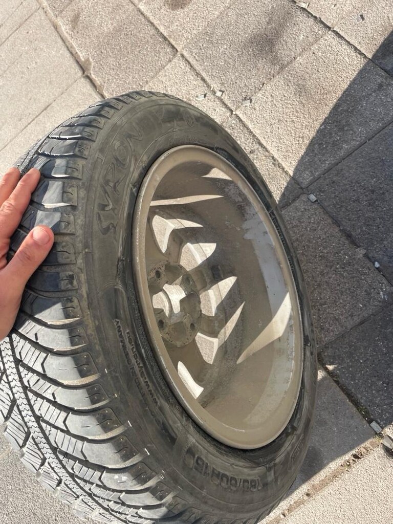 PEUGEOT 185 60 15 ÇELİK JANTLI LASTİK İSTEPNE - 4