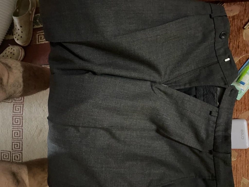 40 beden siyah kumaş pantolon yazlık 500 tl - 2
