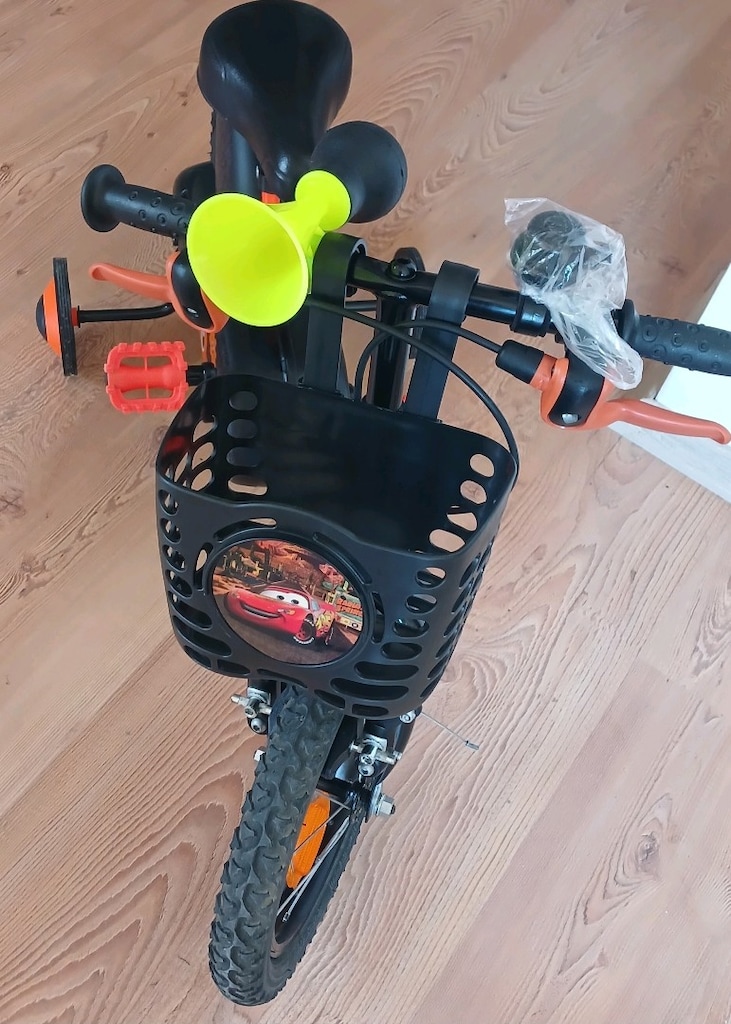 btwin çocuk bisikleti 14 jant Decathlon YENİ GİBİ Ön Sepetli - 5