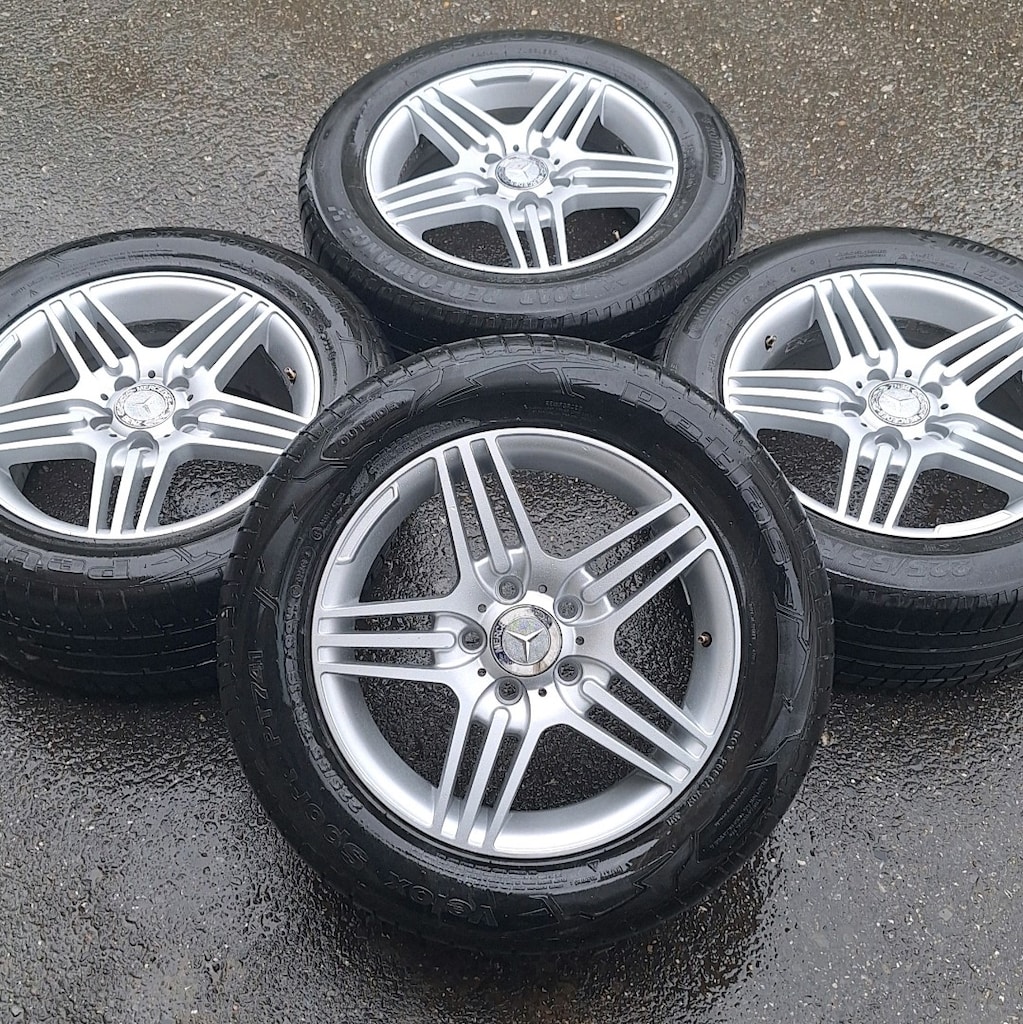 225 55 16 MERCEDES VİTO JANT LASTİK TAKIMI MERCEDES VİTO PASSAT JETTA - 7