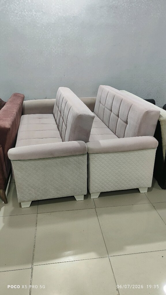 2 adet Elif Mobilya altı sandıklı yatak oluyor Kanepe sıfır ayarında - 4