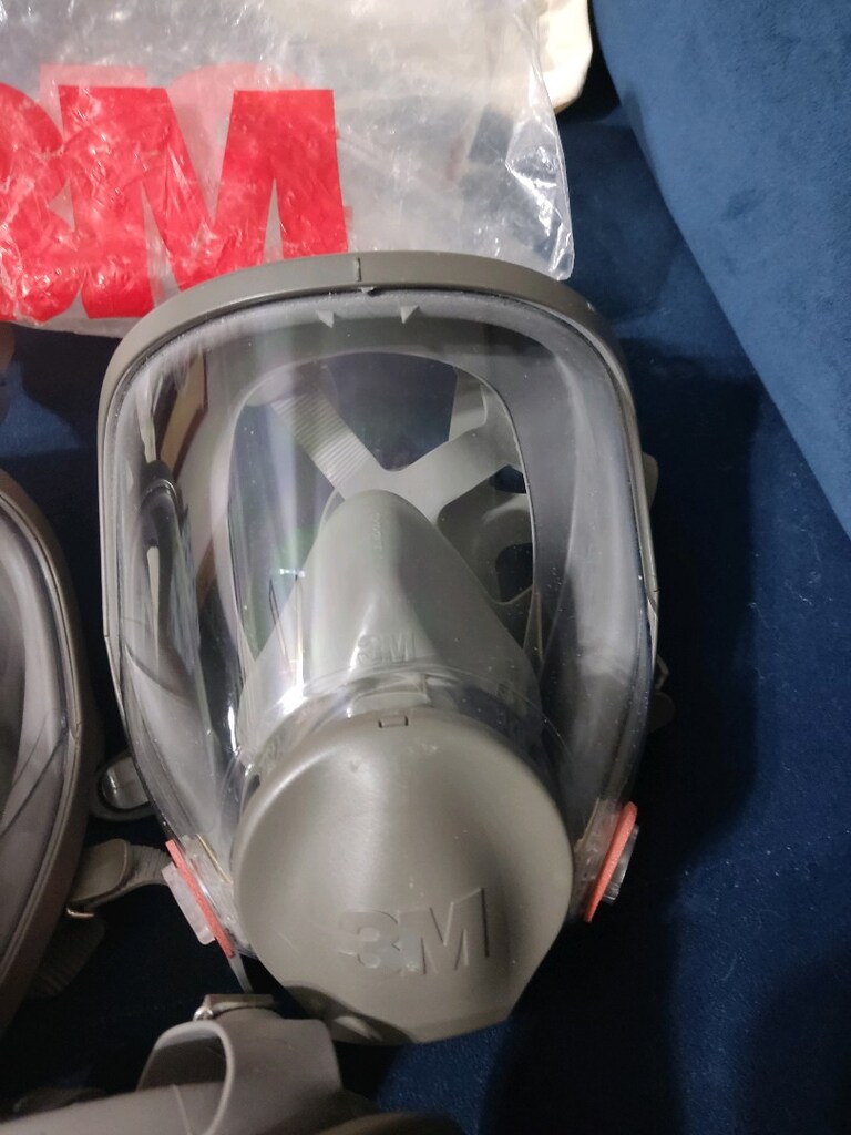 3 m tam yüz maskesi 2adet 3000 - 3