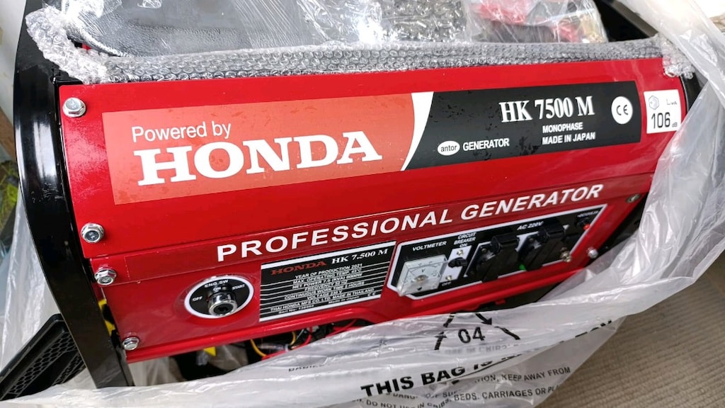 Honda HK 7500 M 7.5 kVA Benzinli Jeneratör – Sıfır Ayarında - 16