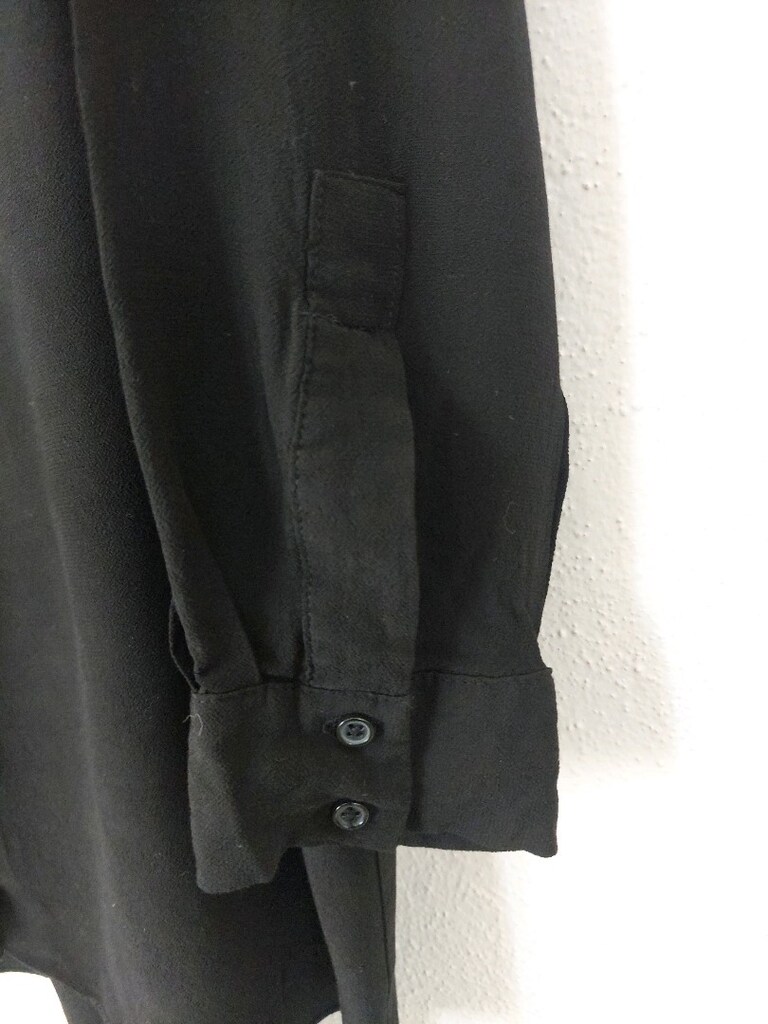 ZARA trf collection uzun gömlek bluz - 5